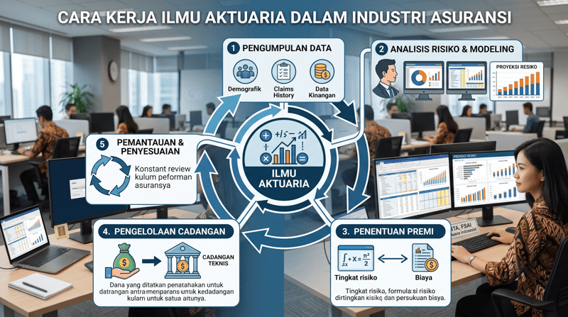 cara kerja ilmu aktuaria